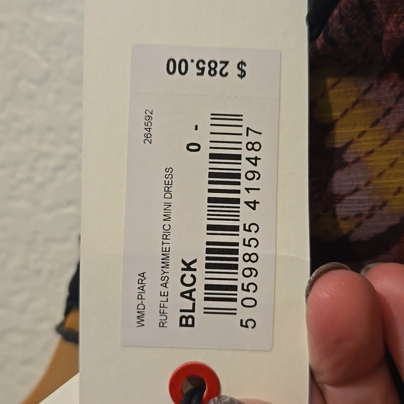 Piara Ruffle Asymmetric Mini Dress - Picture 7 of 13